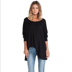 Wildfox Oversized Effortless Thermal Tee